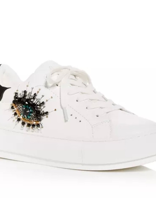 Kurt Geiger Shoes - Kurt Geiger Laney Eye embellished platform sneaker Sz 40